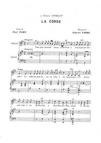 La corde